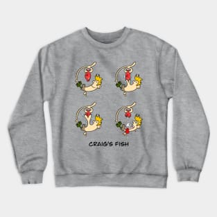 Craig's Fish Blonde Boy Crewneck Sweatshirt